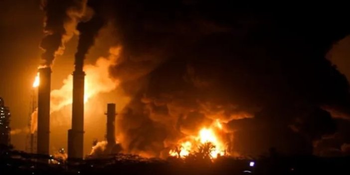 Son dakika... Yasadışı petrol rafinerisinde patlama! En az yüz kişi öldü