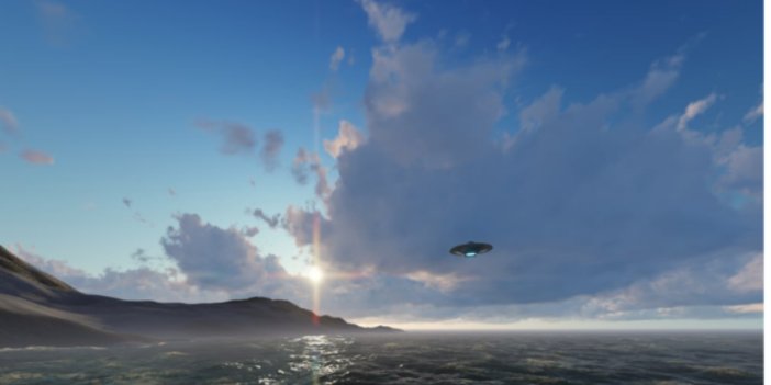 Pasifik Okyanusu’nda uzaylı iddiası: Gökyüzünde gizemli bir cisim keşfedildi
