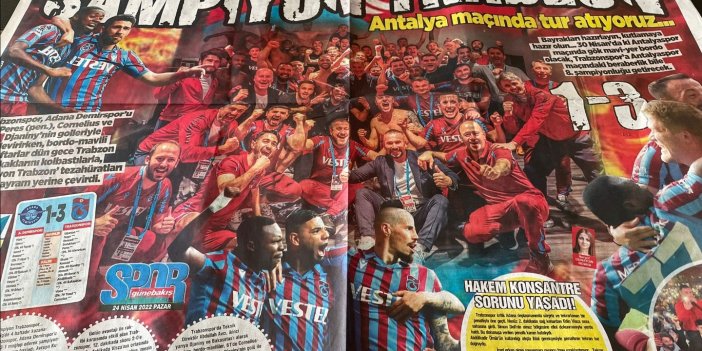 Trabzon yerel basını Adana Demirspor galibiyetini böyle gördü