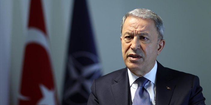 Milli Savunma Bakanı Akar'dan 'savaş gemisi' açıklaması