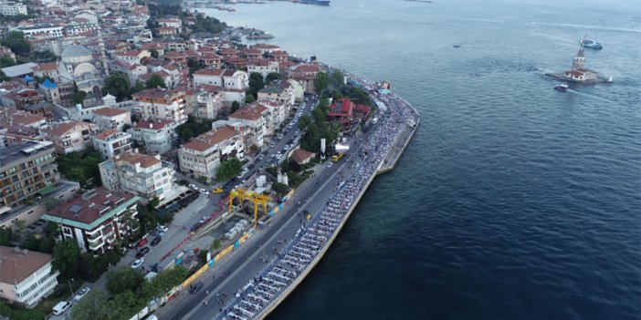 AKP’li Üsküdar Belediyesi binlerce kişinin kullandığı sahil yolunu iftar için kapattı. Vatandaş tepki gösterdi