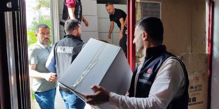 Kayseri'de 1 milyon TL'lik kaçak makaron ele geçirildi