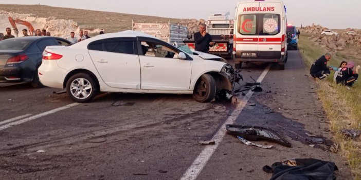 Şanlıurfa'da feci kaza: 2 ölü, 5 yaralı