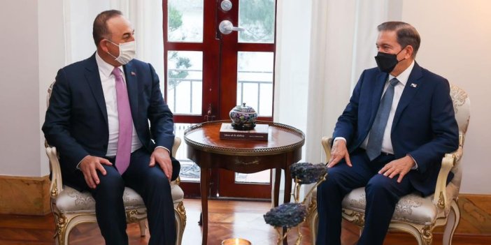 Bakan Çavuşoğlu, Panama Devlet Başkanı Cortizo ve mevkidaşı Mouynes ile görüştü