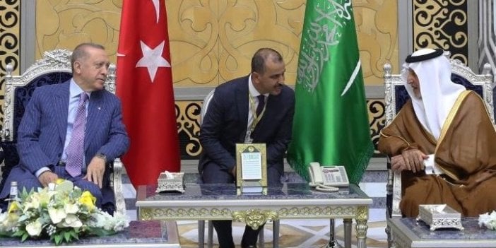 Cumhurbaşkanı Erdoğan  Suudi Arabistan’da