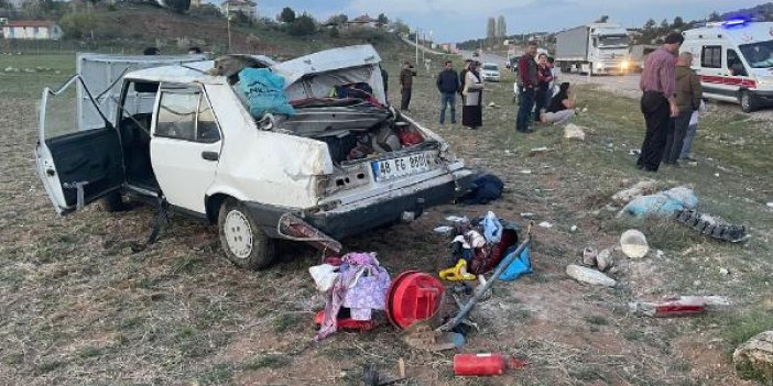 Muğla'da otomobil şarampole devrildi: 1 ölü, 5 yaralı