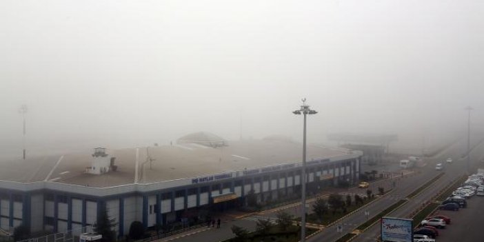 Trabzon'da hava ulaşımına "sis" engeli: Bazı seferler iptal oldu