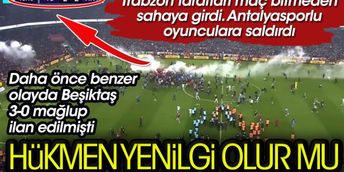 Trabzonspor hükmen mağlup ilan edilebilir mi?