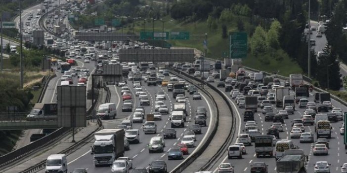 İstanbul’da trafik yoğunluğu yüzde 65’e ulaştı