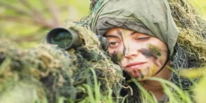 Türkiye’de ilk ve tek… TSK’da kadın sniper 