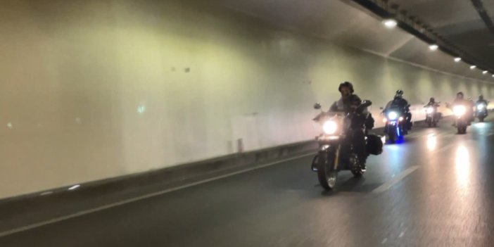 Avrasya Tüneli motosikletlilere açıldı