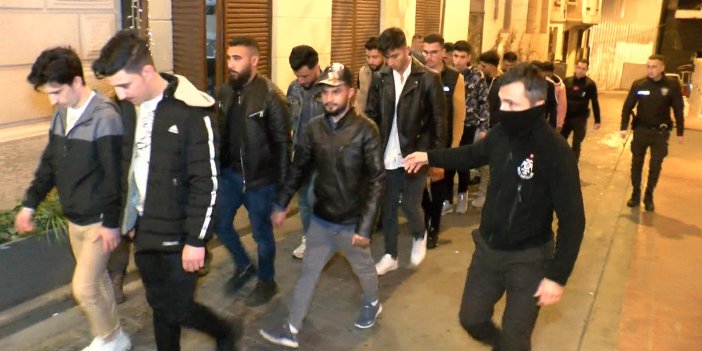 İstiklal Caddesi'nde 120 düzensiz göçmen yakalandı