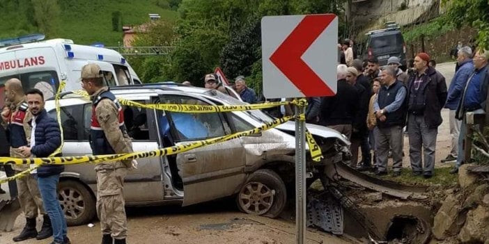 Ordu'da feci kaza: 1 ölü 4 yaralı