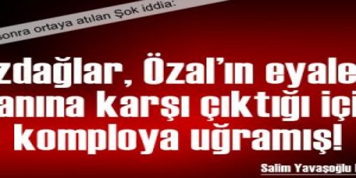 27 yıl sonra ortaya atılan şok iddia