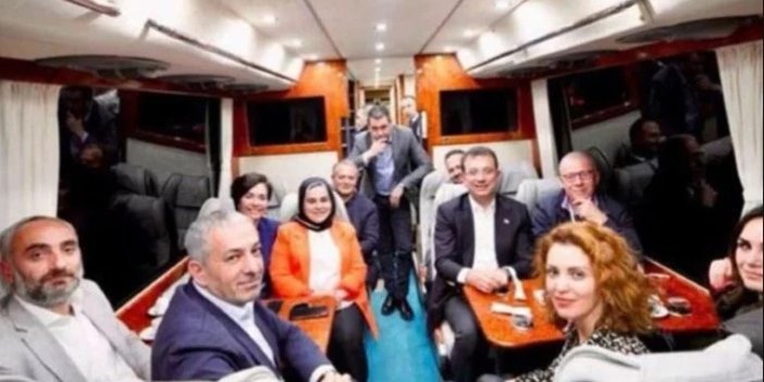 Nagehan Alçı'dan Ekrem İmamoğlu'nun otobüsündeki fotoğrafla ilgili açıklama