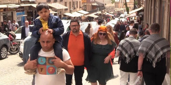 Mardin'de bayram sonrası da turist yoğunluğu