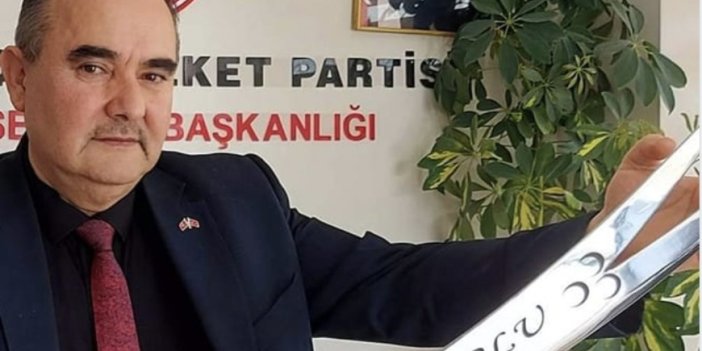 MHP'li başkan CHP'li Engin Özkoç'u 'kılıçla' tehdit etti!