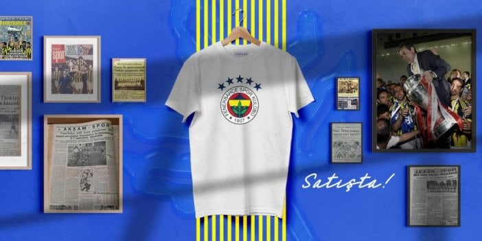 Fenerbahçe olay tişörtü resmen satışa çıkardı! Başkan Ali Koç işaret etmişti