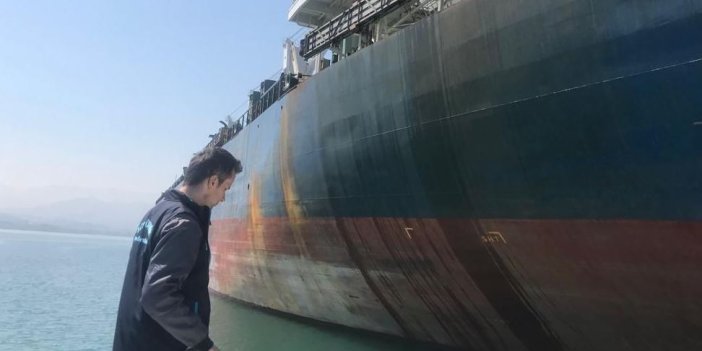 Körfezi kirleten gemiye 2,5 milyonluk ceza