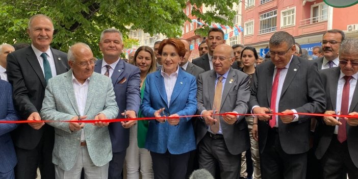 Meral Akşener Ermenek'te açılış yaptı