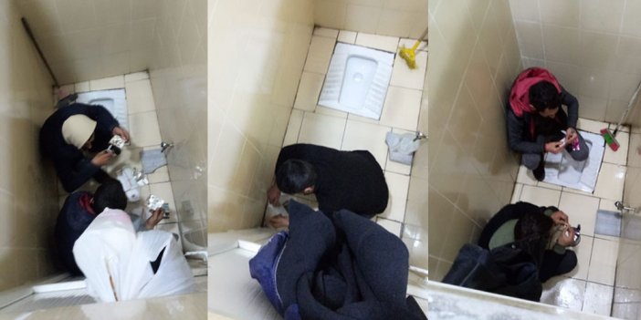 Cami tuvaletinde uyuşturucu kullanan sığınmacılar. Ümit Özdağ'ın iddiası ortalığı karıştırdı