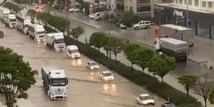 Ankara’yı önce yağmur sonra dolu vurdu 