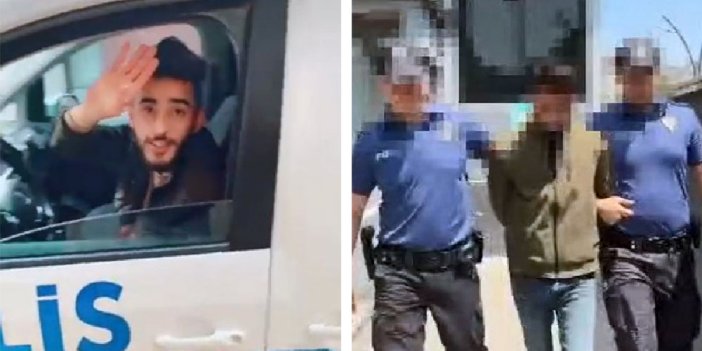 Polis aracıyla video çeken Suriyeli gözaltına alındı! Sınır dışı edilecek mi?