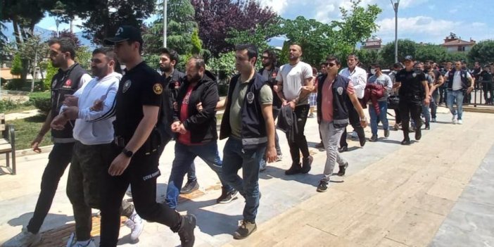 İzmir'de uyuşturucu operasyonu: 32 tutuklama