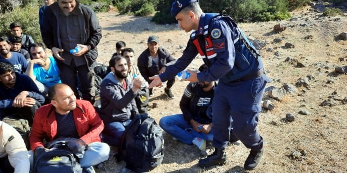 İzmir'de 118 kaçak göçmen yakalandı