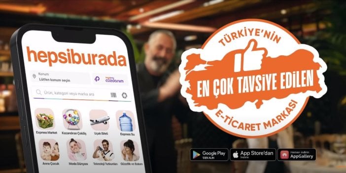 Cem Yılmaz’dan  Konuklarına Hepsiburada Tavsiyesi