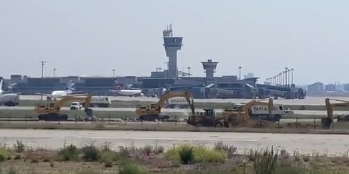 Atatürk Havalimanı'nda yeniden yıkım başladı