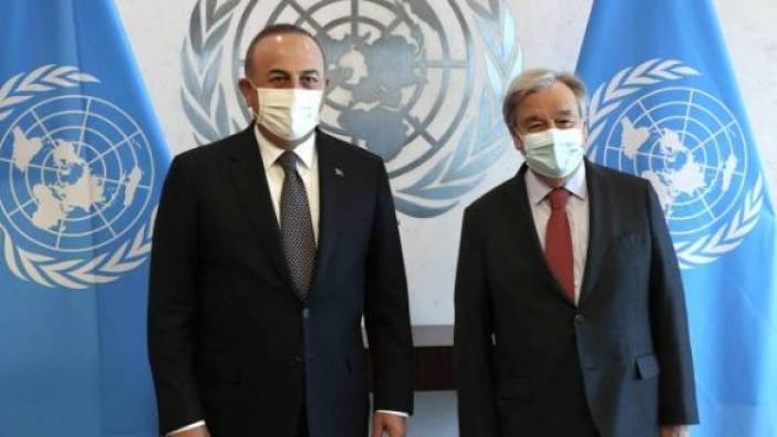 Çavuşoğlu, BM Genel Sekreteri Guterres ile görüştü (18 Mayıs 2022)