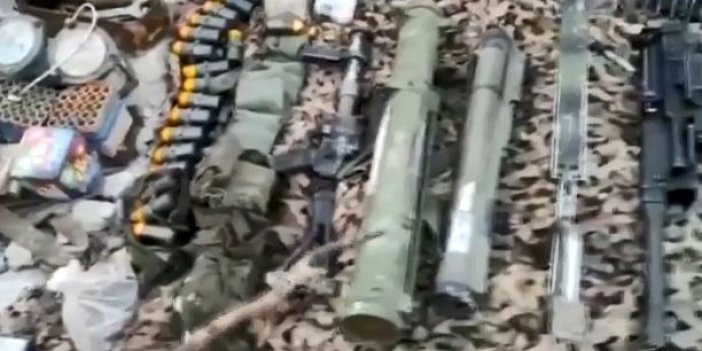 PKK Mağarasında İsveç yapımı tanksavar. İsveç Dışişleri Bakanı Hani PKK terör örgütüydü