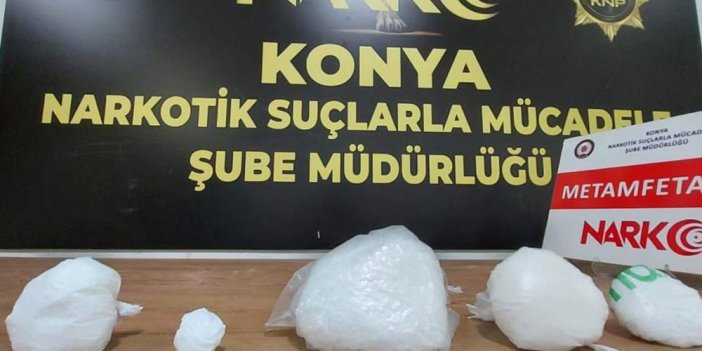 Konya'da uyuşturucu operasyonu: 48 gözaltı