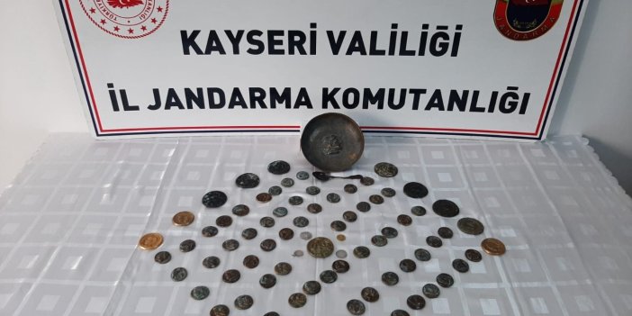 Kayseri’de tarihi eser operasyonu: 3 gözaltı