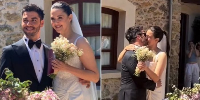 Melis Birkan ile Aras Aydın evlendi! 