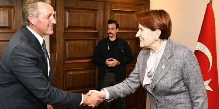 Meral Akşener ABD Büyükelçisi Flake'i kabul etti