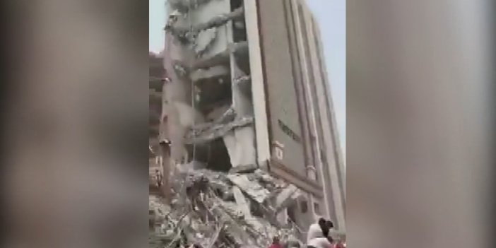 İran’daki çöken binada ölü ve yaralı sayısı artıyor