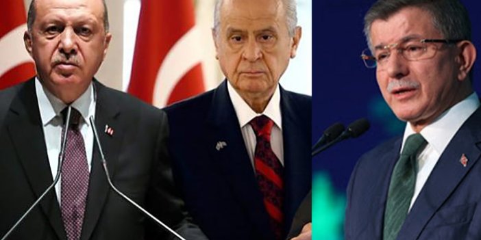 Flaş... Flaş... Davutoğlu’ndan Erdoğan ve Bahçeli’ye sert sözler