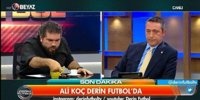 Fenerbahçe Başkanı Ali Koç hangi işaret fişeğini yaktı