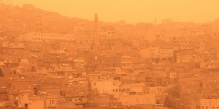  Şırnak'ta toz taşınımının etkisi devam ediyor