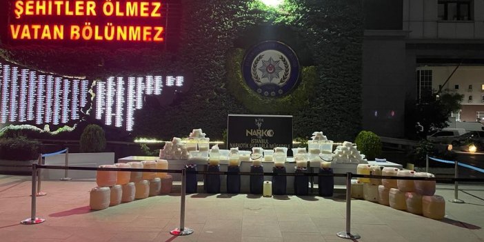 İstanbul'da rekor operasyon: Tek seferde 1 ton 117 kilogram uyuşturucu ele geçirildi