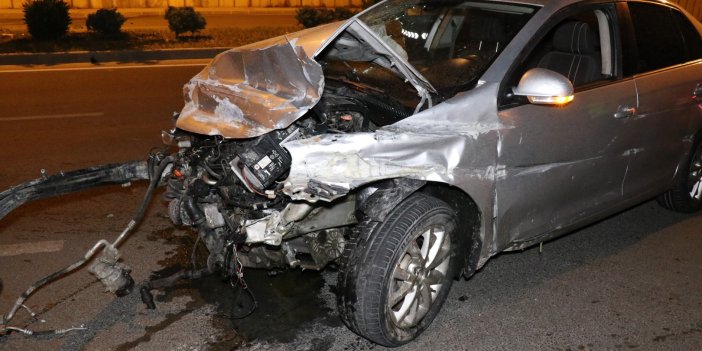 Talihsiz talihliler: Karı koca farklı araçlarda aynı anda kaza yaptı aynı hastaneye kaldırıldı