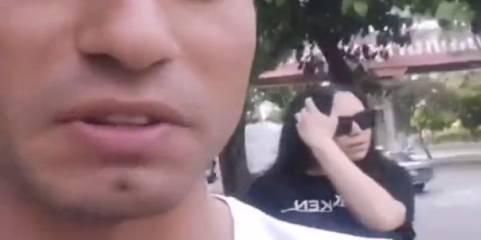 Tekirdağ'da yolda yürüyen genç video çekerken Pakistanlı tacizci sanıldı. Halbuki nasıl dondurma alamadığını anlatıyordu