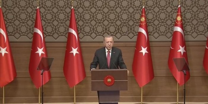 Erdoğan Etik Eğitimi ve Etik Eğitici Yetiştirilmesi İşbirliği Protokolü İmza Töreni'nde açıklama yaptı