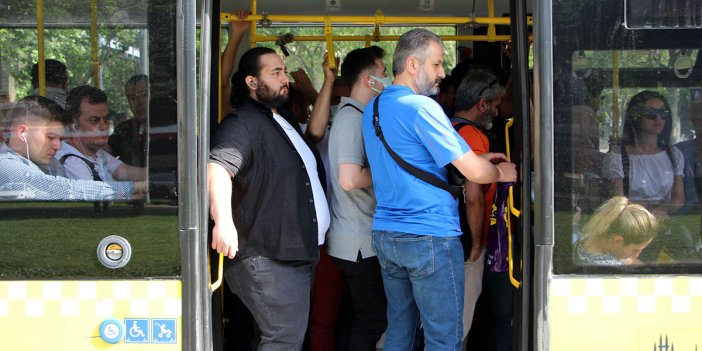 Toplu taşımada maske zorunluluğu kaldırılmasının ardından ilk gün