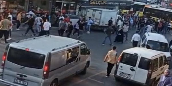 Taciz iddiası Sultanbeyli’yi karıştırdı. Kalabalığı dağıtmak için polis havaya ateş açtı