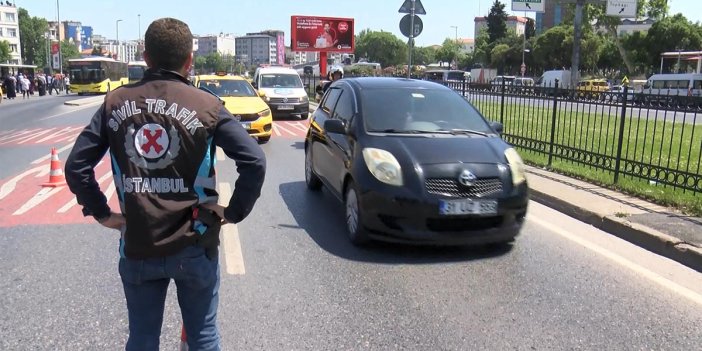 Trafik polise yakalanan korsan taksici: Hayır yapıyordum