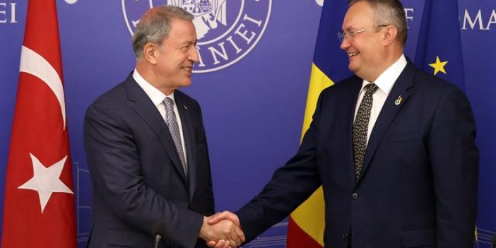 Bakan Akar, Romanya Başbakanı ile görüştü