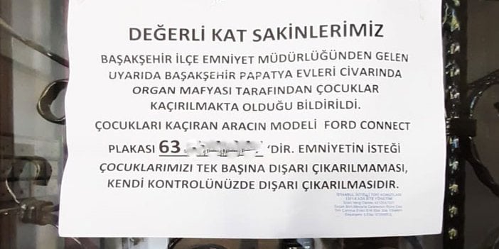 'Çocuk Kaçırıldı' iddiası hakkında emniyetten açıklama